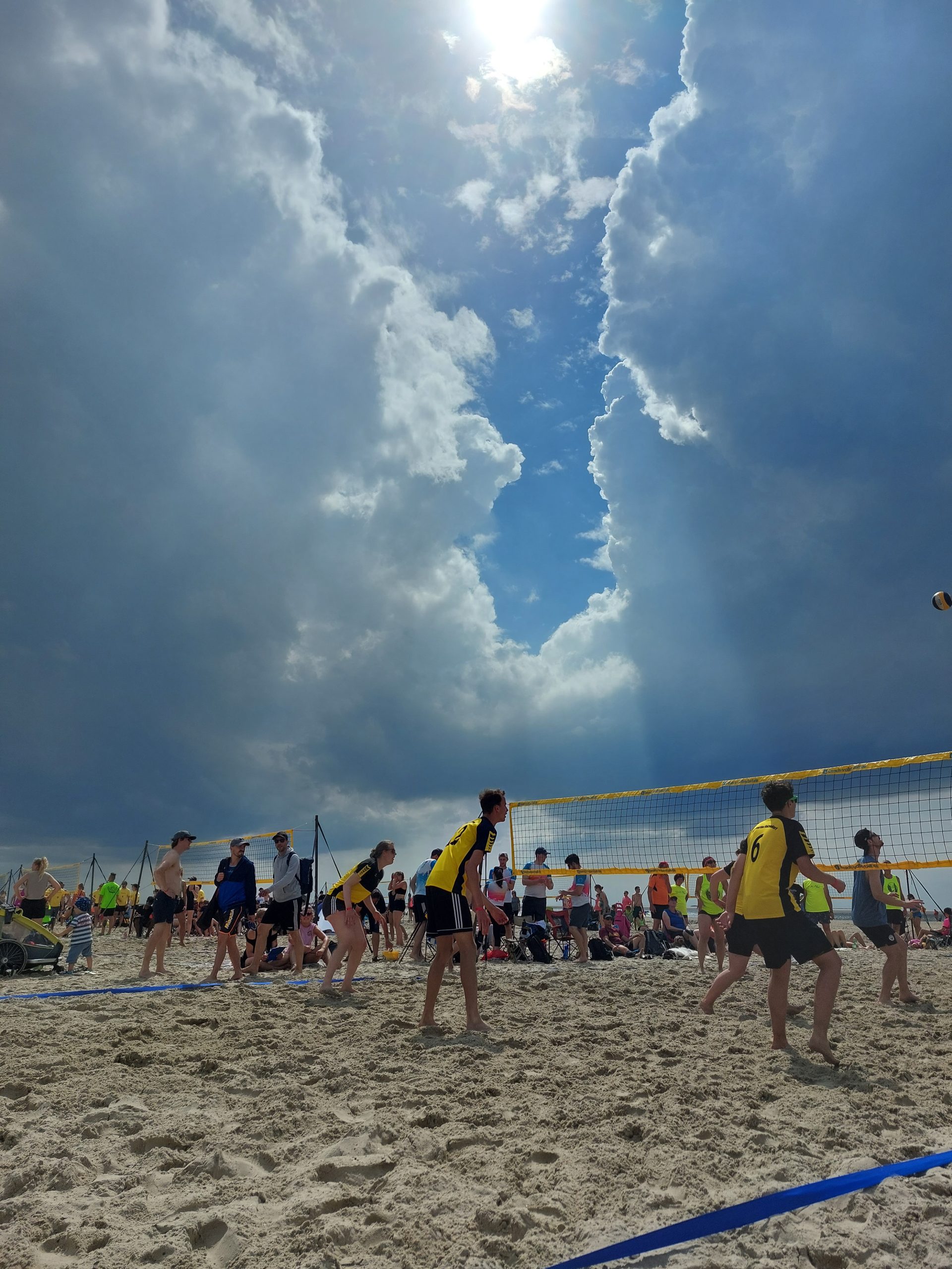 Beachturnier auf Borkum – eine stürmische Angelegenheit